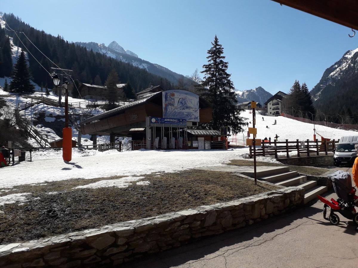 Magnifique Studio Au Pied Du Telecabine D'Arrondaz Et Des Pistes De Ski Modane Kültér fotó